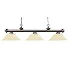 Zl.200-3ob-gm16 Z-lite 200-3ob-gm16 Billiard Light 685659019230