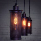 Zuq864244 Retro Industrial Ceiling Lamp Edison Chandelier Pendant Light Hanging Fixture