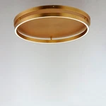 ET2 Groove 24 1/2" Wide Gold Led Ceiling Light. Fixed Price $494.40.