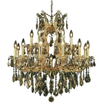 Elegant Lighting 2801D30G-GT/RC Maria Theresa Mini Chandelier Gold. Fixed Price $1802.51.