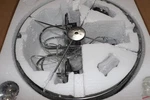Edvivi Marya 4-LIGHT Semi-flush Mount Modern Chrome Crystal 1003605466. Fixed Price $42.00.