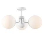 Jonathan Lighting JYL7600 Olivier 3 24"W Led Semi-flush White. Fixed Price $140.57.