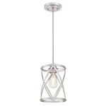 Westinghouse 6362300 Isadora One-light Mini, Brushed Nickel Finish Indoor. Fixed Price $34.99.