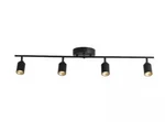 Vidalite 3 Ft. Led Fixed Track 4 Spot-light Black Rotating Heads CE1008571. Fixed Price $79.99.