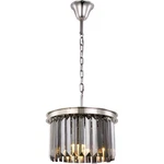 Elegant Lighting 1238D16PN-SS/RC Sydney Pendant Polished Nickel. Fixed Price $410.00.