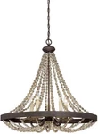 Savoy House 7-7406-5 Fossil Stone Mallory 5-LIGHT 30"W 1 Tier Chandelier Ob. Fixed Price $1249.00.