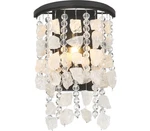 Minka Lavery Shimmering Elegance Wall Sconce, 1-LIGHT 60 Watts, Sand Coal. Fixed Price $125.79.