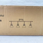 Kira Home Ceiling Fixture 4-LIGHT Adjustable Track Lighting Industrial Bar. Fixed Price $74.99.