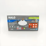 Halo LT4069FS1EWHR Led Recessed Downlight 4-PACK 5CCT Selectable 700 Lumens. Fixed Price $39.99.