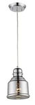 Trans Globe PND-1086 Rhome 1-LIGHT Pendant In Chrome, Contemporary 6" Fixture. Fixed Price $164.99.