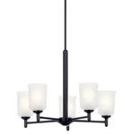 Kichler 43671 Shailene 5 Light 24"W Chandelier - Black. Fixed Price $207.98.
