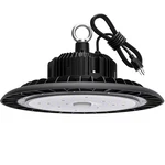 Hugtek Led High Bay Light 150W 21000 Lm With Us Plug 5FT Cable, 5000K Black. Fixed Price $73.49.