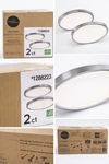 Project Source Led 10 Flush Mount 2-PACK Brushed Nickel 3000K #1288223. Fixed Price $45.99.