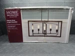 Home Decorators Palermo Grove 5-LIGHT Chandelier For Kitchen Island Dining Room. Fixed Price $84.99.