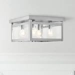 Livex Lighting Milford 11" Wide Brushed Nickel 4-LIGHT Ceiling. Fixed Price $219.96.