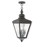 Livex Lighting 2035-04 Cambridge Outdoor Pendant Chandeller Black. Fixed Price $671.97.