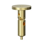 Sonneman HDW.003 Parts 3" Tall Sloped Ceilingpter - Brass. Fixed Price $60.00.