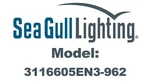 Sea Gull 3116605EN3-962 Five Light Chandelier, One, Brushed Nickel Finish. Fixed Price $39.95.