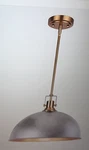 Large Pendant Dome Light Antique Silver Kitchen Island, Farmhouse 18" Lamqee. Fixed Price $89.97.
