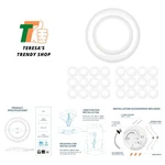 Parmida 24 Pack 5/6 Inch Dimmable Led Disk Light Surface Flush Mount 15W, Li.... Fixed Price $139.99.
