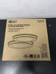 Commercial Electric JJU3011LM-2/BN 11" Nickel Led Color Changing Ceiling Light (. Fixed Price $39.50.