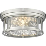 Z-lite 493F2-BN Clarion Light 12 Inch Brushed Nickel Flush Mount Ceiling. Fixed Price $221.00.