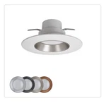 Commercial Electric 53198101 6 Inch Interchangeable Trims - White Lot Of (2). Fixed Price $26.35.