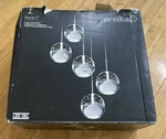 Artika Oracle 5-LIGHT Led Pendant, Chrome Finish, 3000K, 1650 Lumens New Box. Fixed Price $94.99.