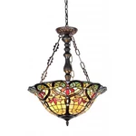 Chloe Tiffany Style Victorian Design 3-LIGHT Inverted Pendant Fixture. Fixed Price $214.63.