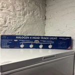 Altair Halogen 4 Head Track Satin Nickel Modern Lighting 50 Watt GU10 Bulb. Fixed Price $64.95.