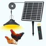 Solar Chicken Coop Light With Timer 3-COLOR Panels, One. Fixed Price $45.06.