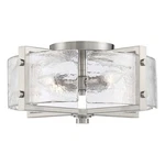 Bofea 4-LIGHT Semi Flush Mount Ceiling Chrome Glass Drum Fixture Farmhouse. Fixed Price $83.99.