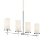 Minka Lavery 4097 Haisley Light 34"W Vantage Linear Candle - Nickel. Fixed Price $204.00.