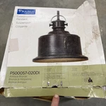 Progress Lighting Callahan Collect 1-LIGHT Antique Bronze Kitchen Island Pendant. Fixed Price $35.00.