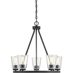 Savoy House Lighting 1-1021-5-89 Calhoun Chandelier Matte Black. Fixed Price $358.70.