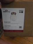 Dome Light Fixture With Pull Chain- Design House Chrome/silver Mount. Fixed Price $19.00.