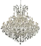 Elegant Lighting 2800G52/RC Maria Theresa 41 52"W Crystal - Chrome. Fixed Price $4860.00.