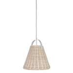 Dainolite SND-141P Shenandoah 13"W Pendant Natural / Matte White. Fixed Price $226.00.