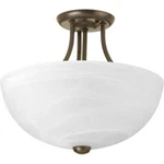 Progress Lighting P3425-WB Random 12-13/16" Two Semi-flush Mount Ceiling. Fixed Price $54.40.