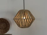 Pottery Barn Abaca Small Pendant Lamp Sea Grass Natural Woven - Nwt Hardwire. Fixed Price $69.00.