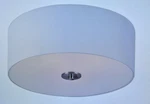 Maxim Bongo Collection 18" 3 Light Fabric Drum Ceiling Satin Nickel. Fixed Price $51.14.