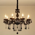 Gothic Candle Style Crystal Chandelier Pendant Lights 8-LIGHT Hanging Ceiling. Fixed Price $198.00.