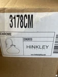 Hinkley 3178CM Congress, 1-LIGHT, Wall Sconce, 100WATTS, Chrome. Fixed Price $65.00.