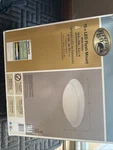Hampton Bay 15 In. Flush Mount Ceiling Fixture - White Finish. Fixed Price $27.33.