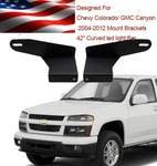 Bracket For 2004-2012 Chevy Colorado Roof Mount 42" Curved Led Light Bars. Fixed Price $25.00.