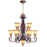 Livex Lighting 8579 Villa Verona 2 Tier Chandelier - Bronze. Fixed Price $2149.96.