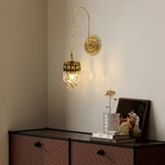 Wall Light Mounted Fixture Crystal Lamp For Living Bedroom. Fixed Price $43.10.