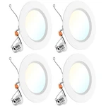 Sunco 6 Inch Recessed Retrofit, Can Lights For Ceiling, 1700 Lm High Br.... Fixed Price $57.43.