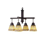 Meyda Lighting 26'W Prairie Corn Lt Chandelier, Burgundy Ca 59 - 24265. Fixed Price $1215.00.