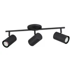 Eglo 205133A Calloway Light 21"W Fixed Rail Linear Ceiling - Structured Black. Fixed Price $69.99.